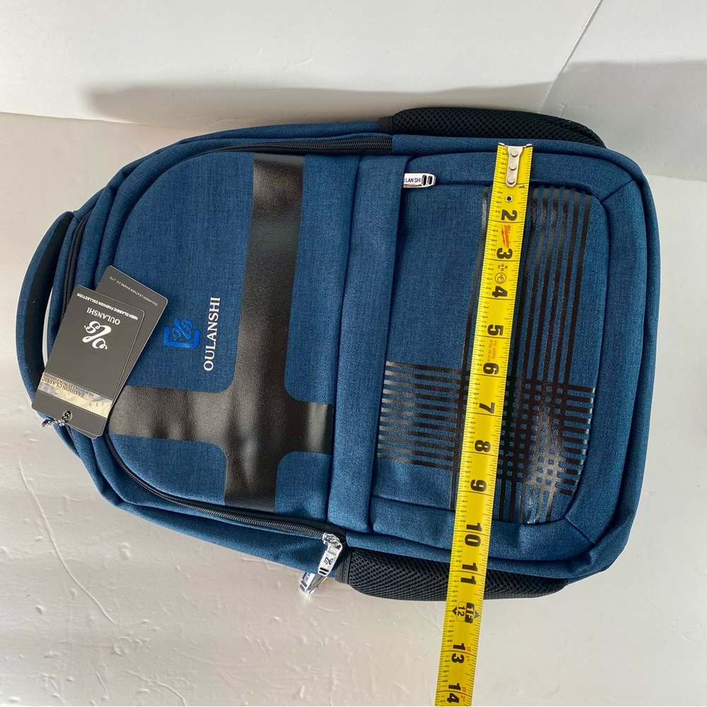 Oulanshi School Business Laptop Backpack with USB Charging Port - Picture 12 of 17